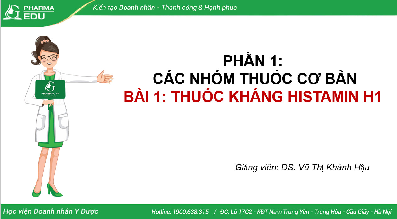 Đào tạo chuyên môn dược sỹ Level 1