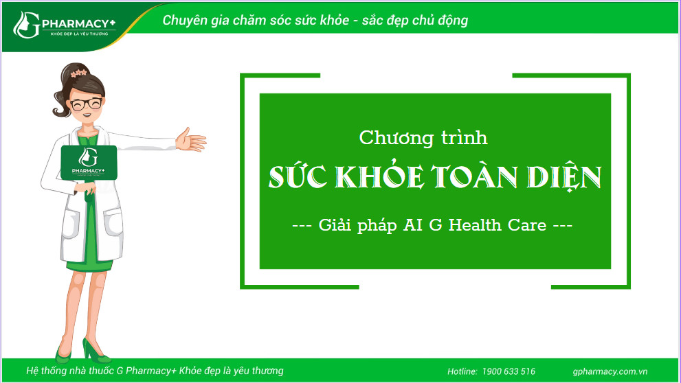 Sức khỏe toàn diện AI G Healthcare